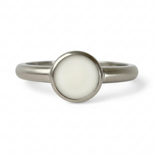 Anillo para la leche materna, hecho a mano en Canadá