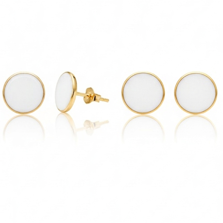 Nido Stud Gold Filled Earrings