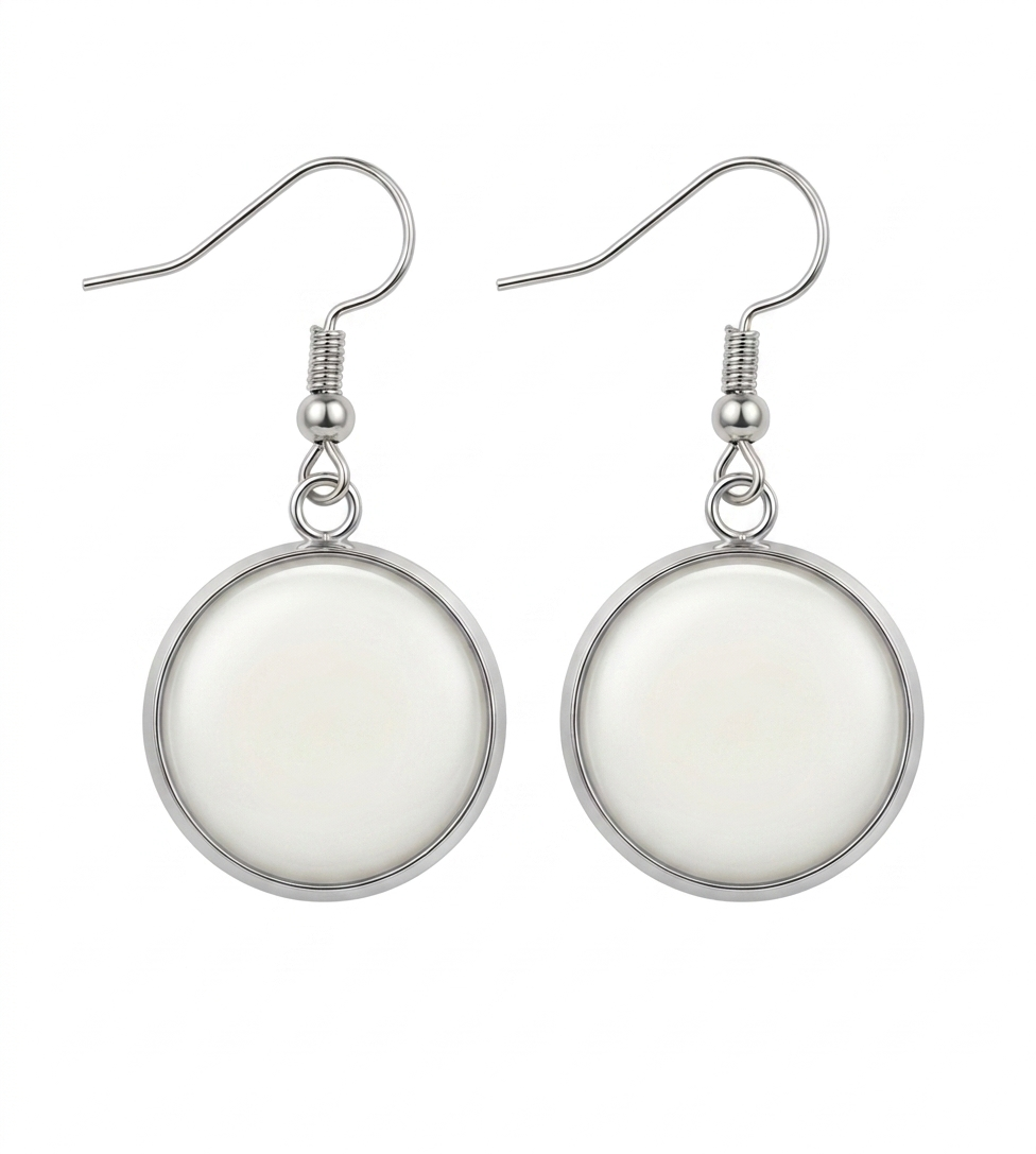 Stainless Steel - Nido Hoop Earrings