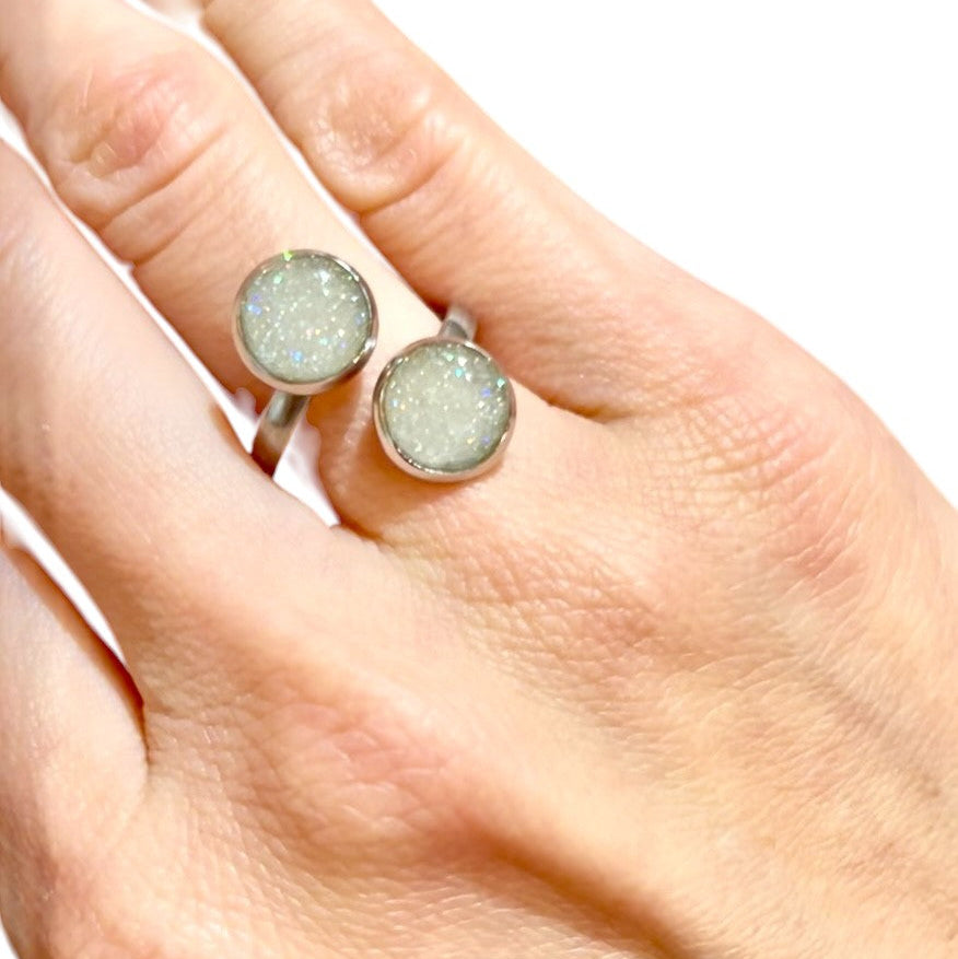 Bague pour lait maternel fabriquée à la main au Canada
