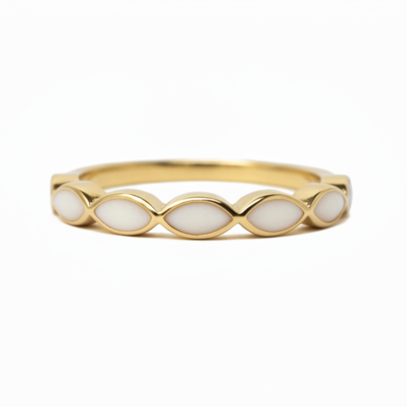 Anillo Alma con piedras de nacimiento
