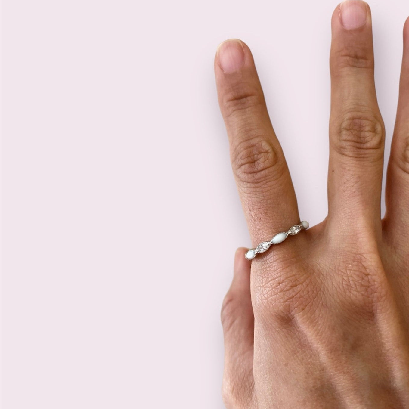 BirthStones Alma Full-Band Ring