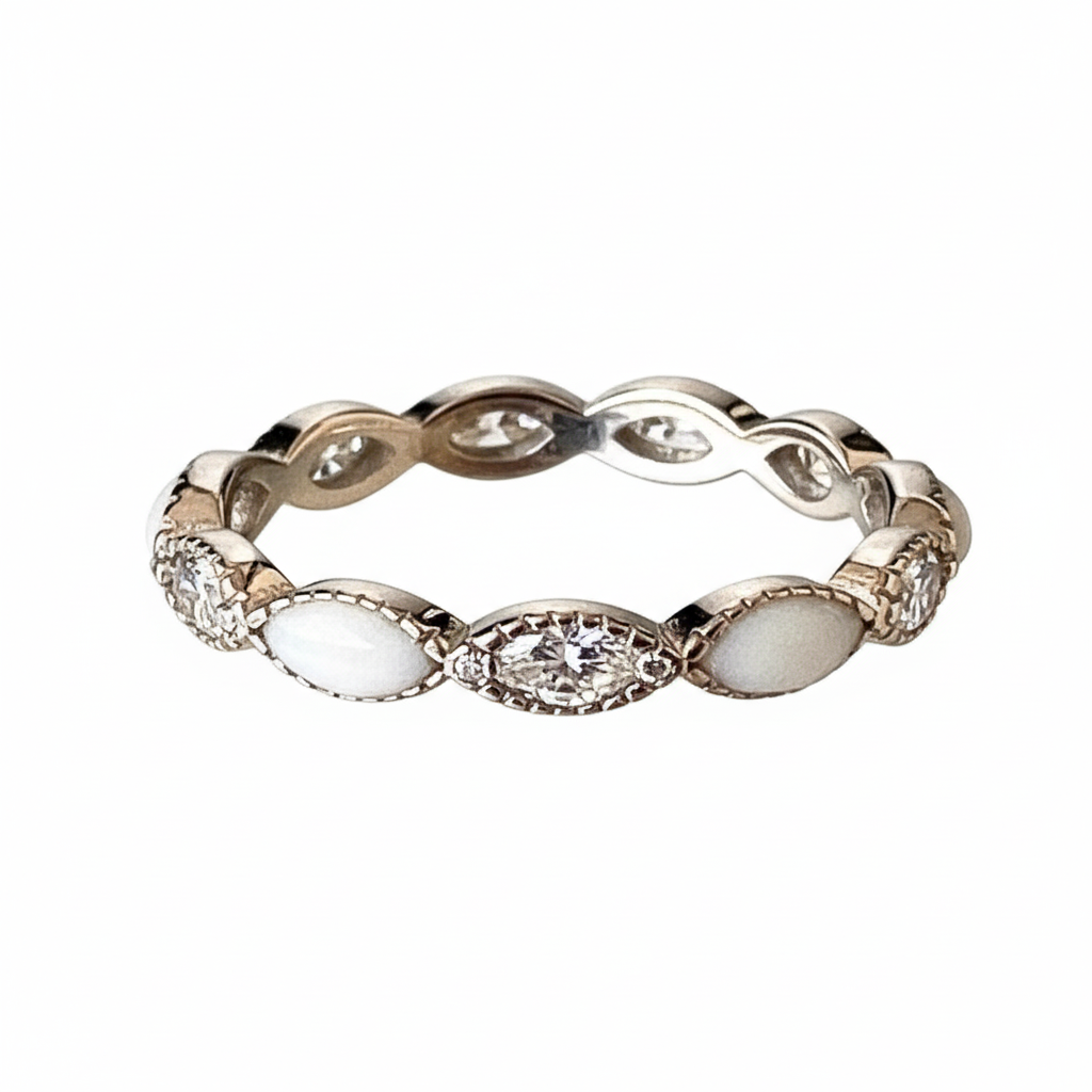 BirthStones Alma Full-Band Ring