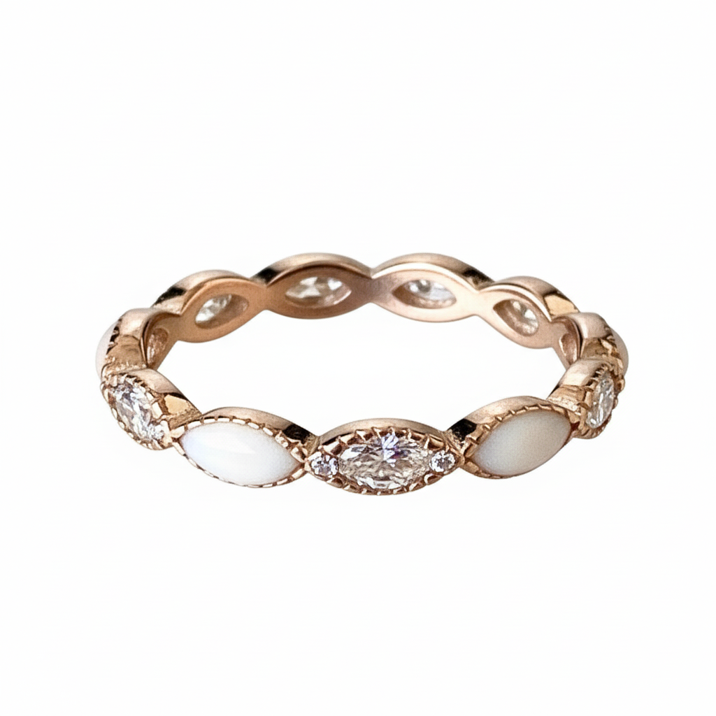 BirthStones Alma Full-Band Ring