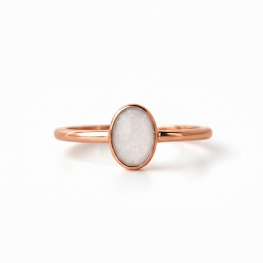 Anillo para la leche materna, hecho a mano en Canadá