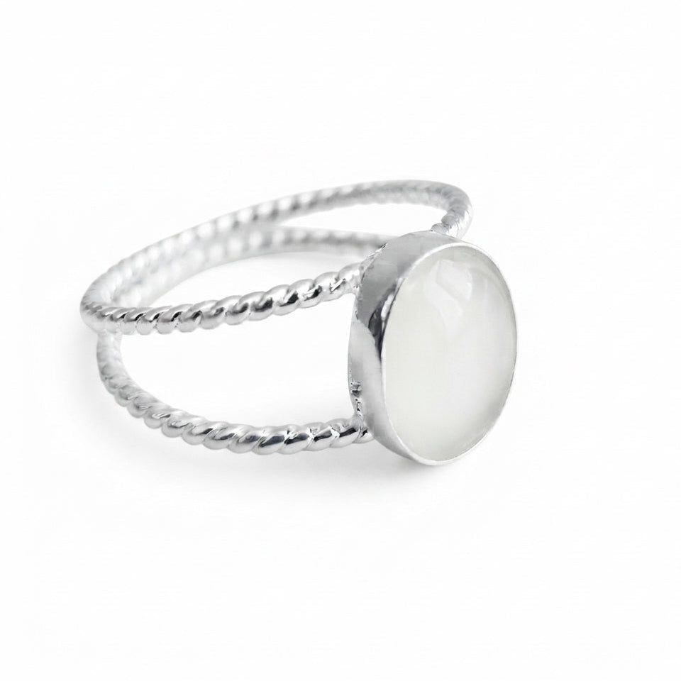 Bague pour lait maternel fabriquée à la main au Canada