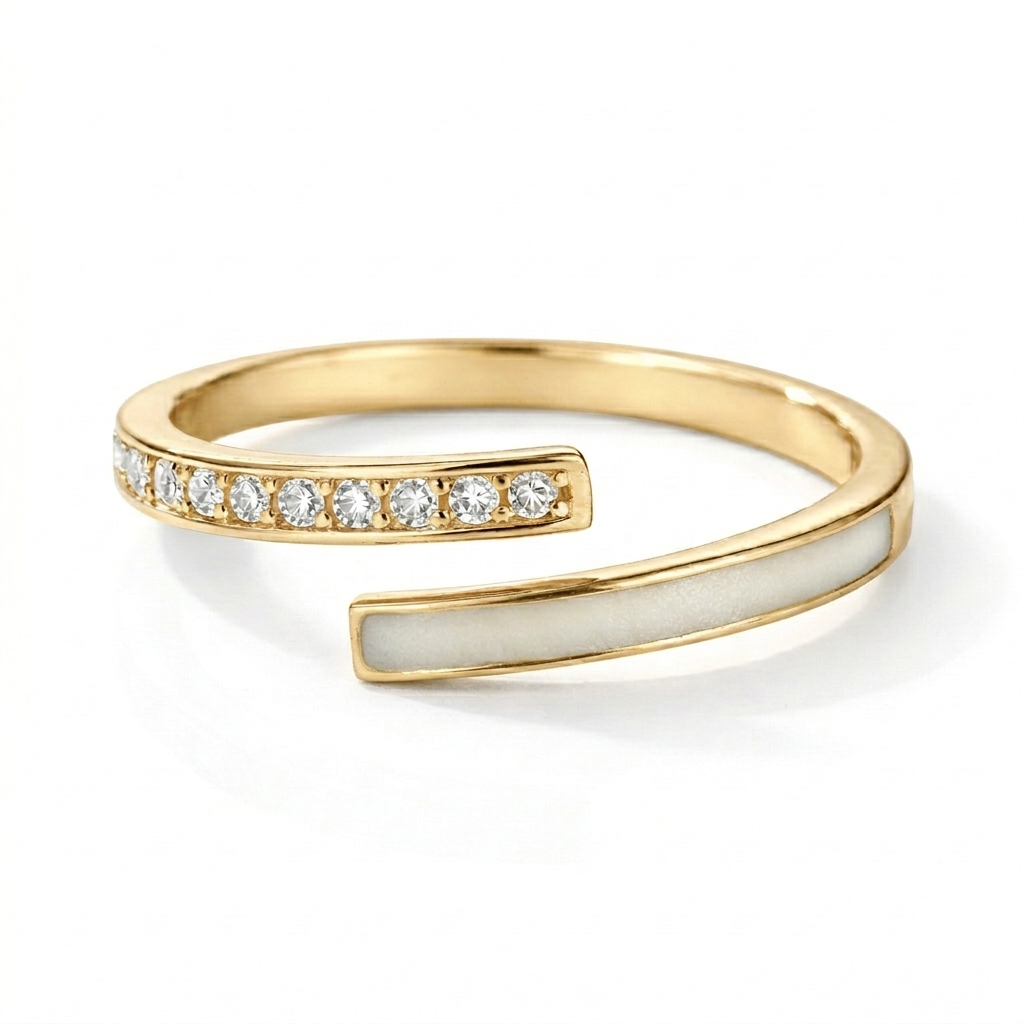 Anillo Alma con piedras de nacimiento