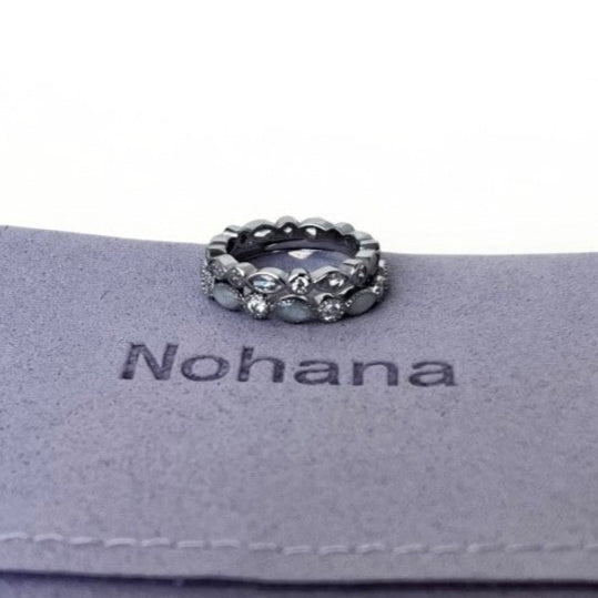 Eternidad Full Band Ring - Stackable