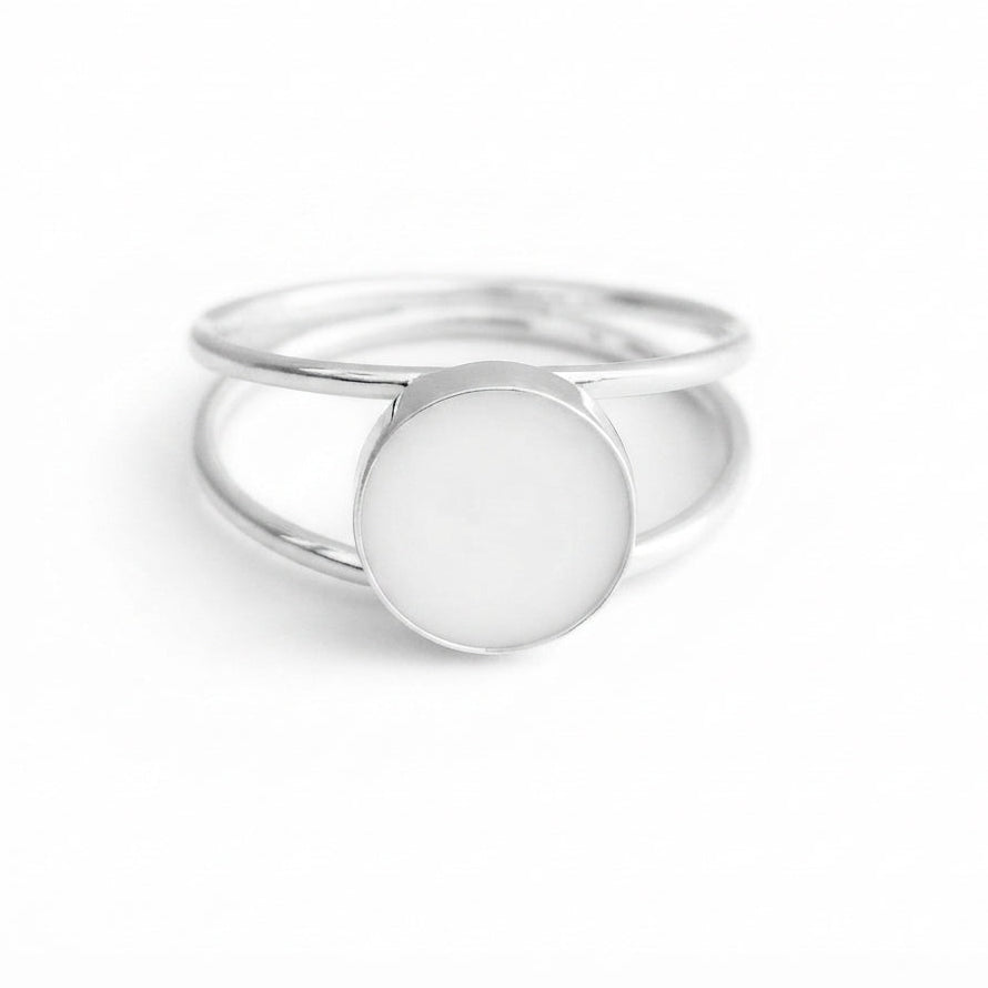 Bague pour lait maternel fabriquée à la main au Canada