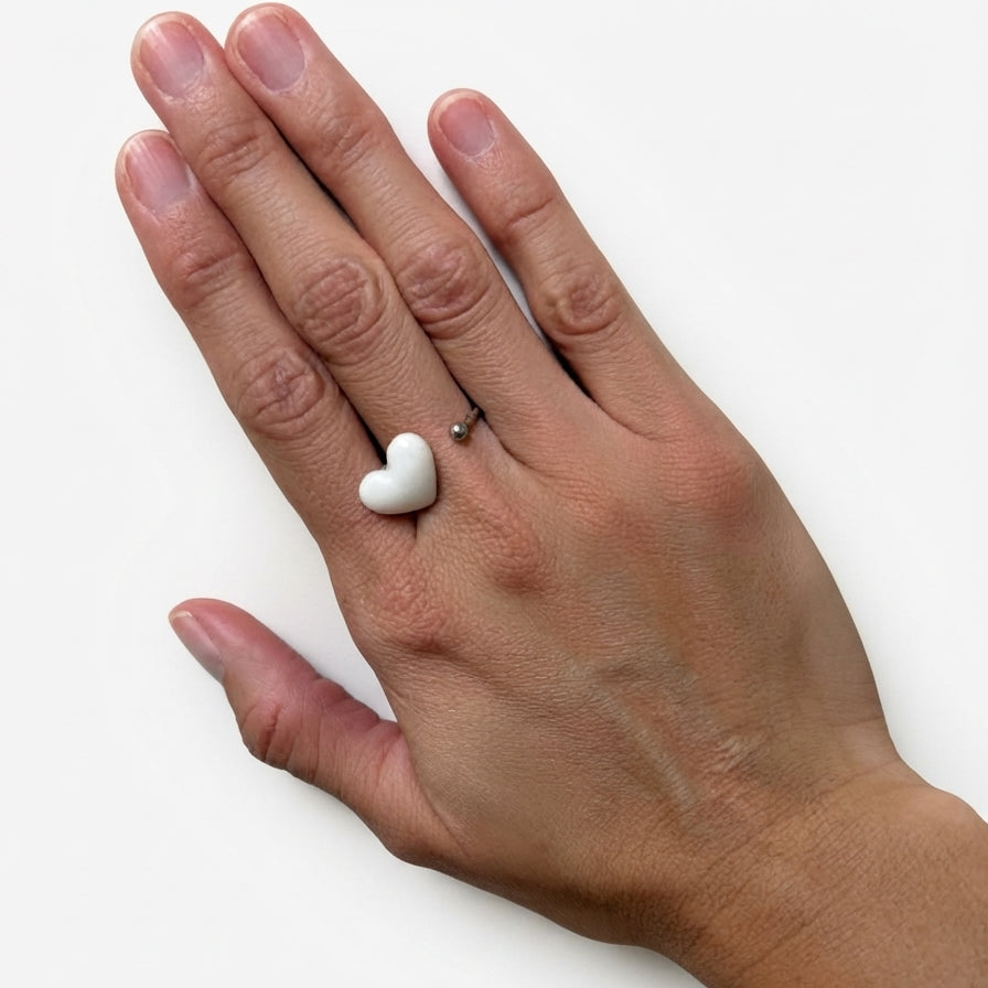 Bague pour lait maternel fabriquée à la main au Canada