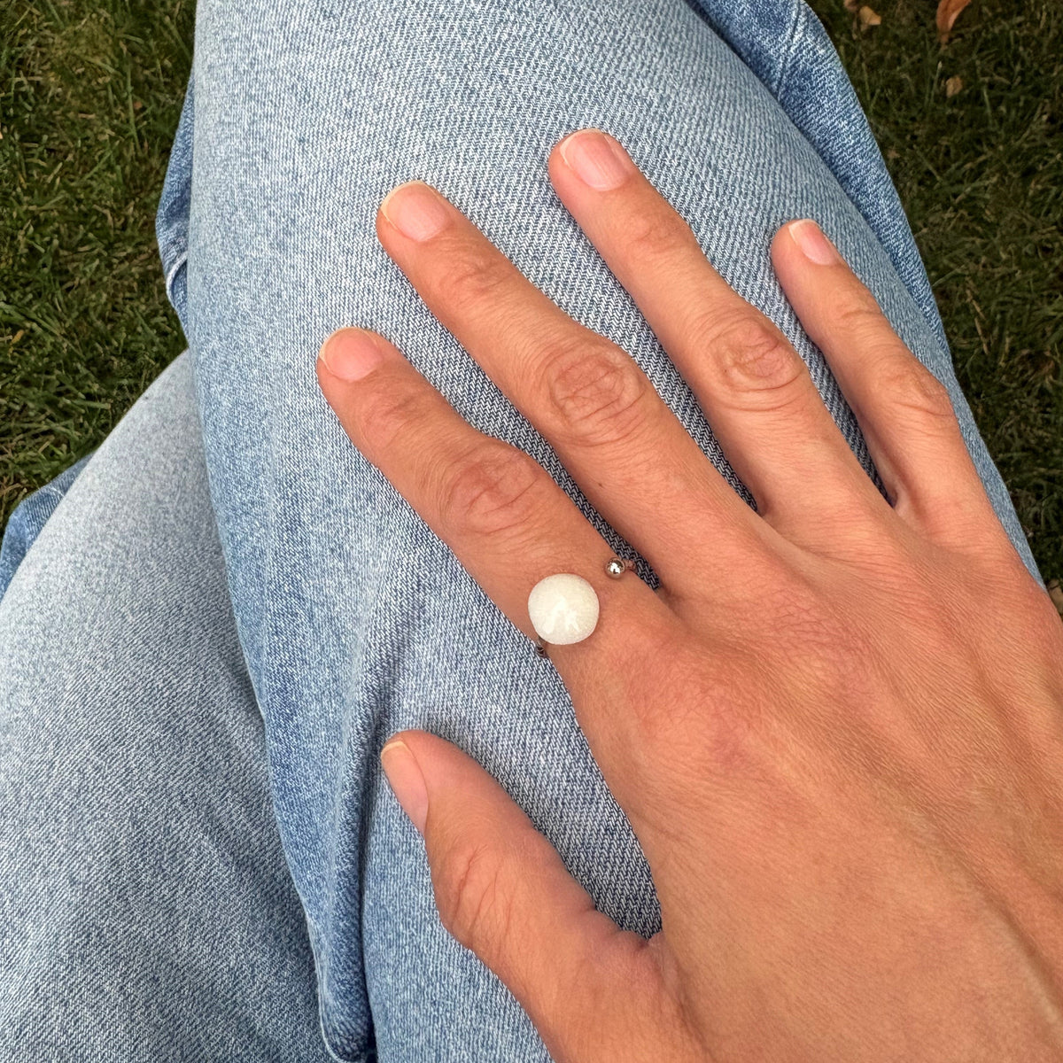 Anillo para la leche materna, hecho a mano en Canadá