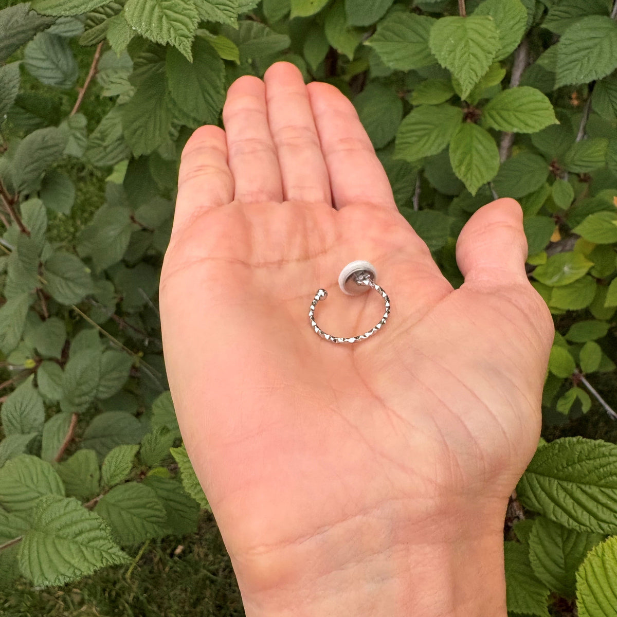 Anillo para la leche materna, hecho a mano en Canadá