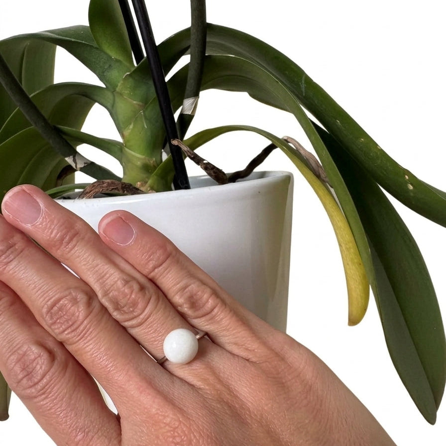 Anillo para la leche materna, hecho a mano en Canadá