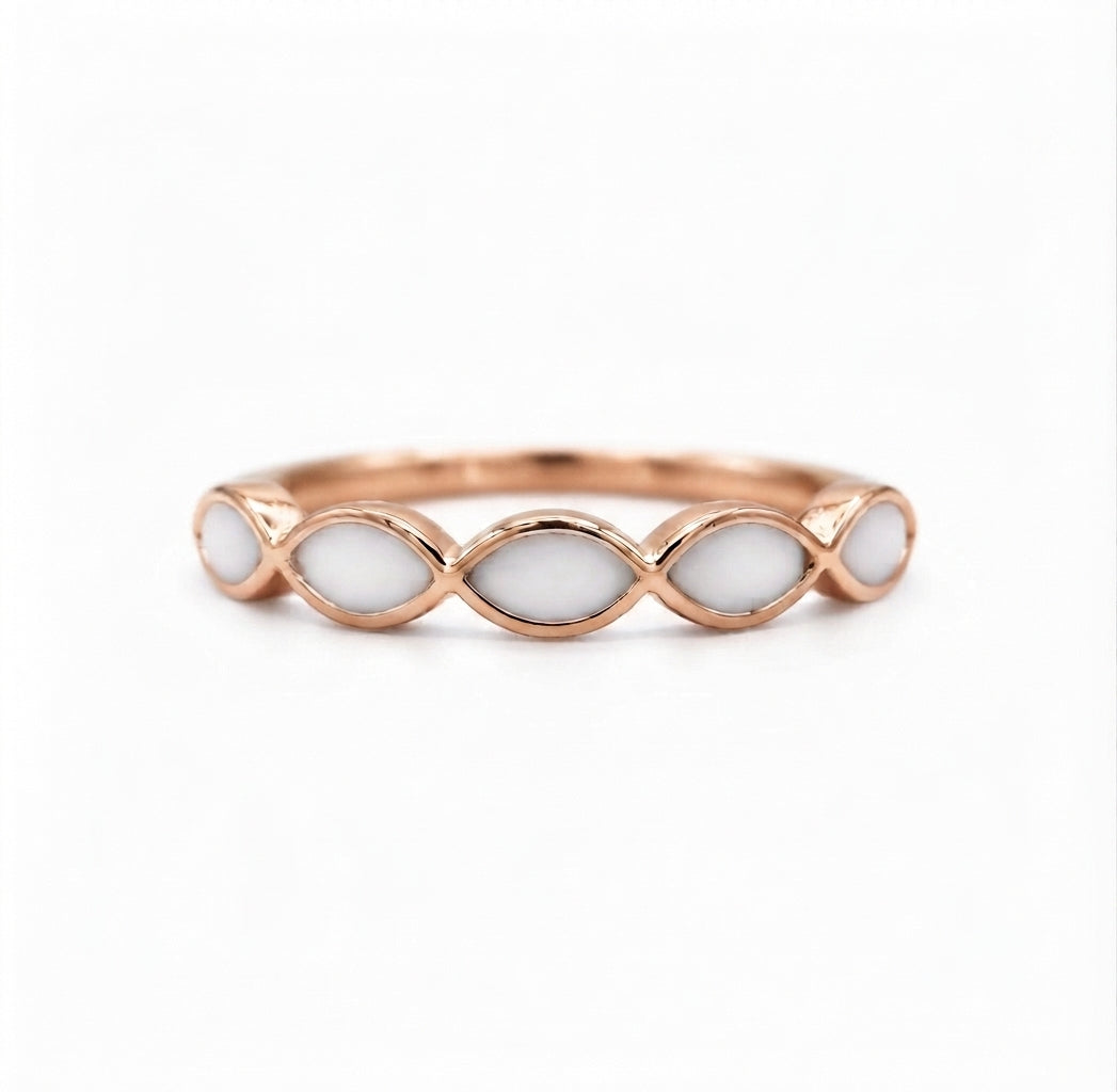 Bague pour lait maternel fabriquée à la main au Canada