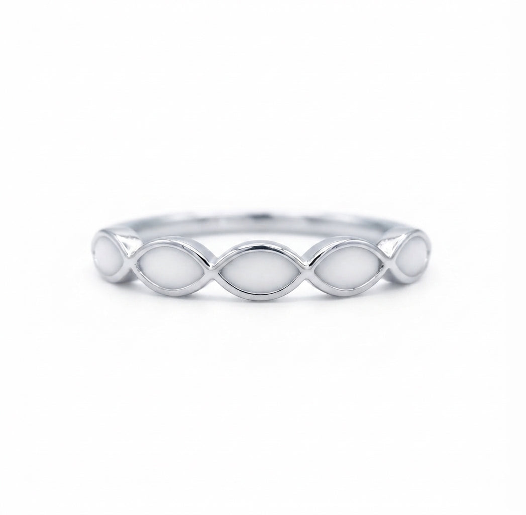 Bague pour lait maternel fabriquée à la main au Canada