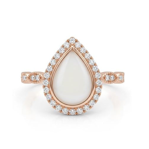 Anillo Alma con piedras de nacimiento