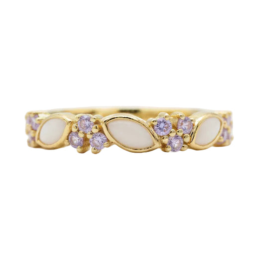 Anillo Alma con piedras de nacimiento